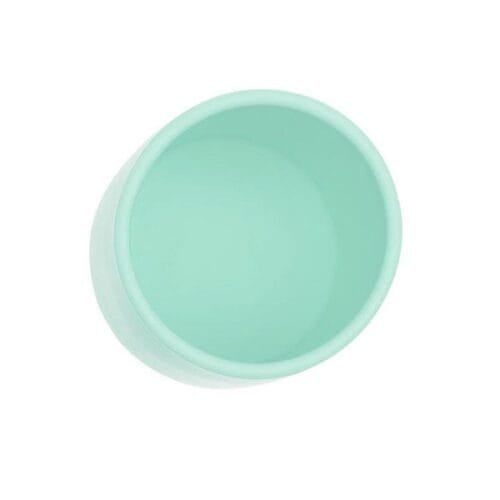 Vaso de silicona color menta