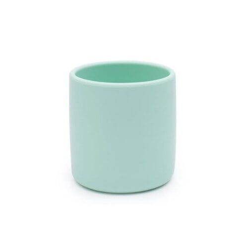 Vaso de silicona color menta