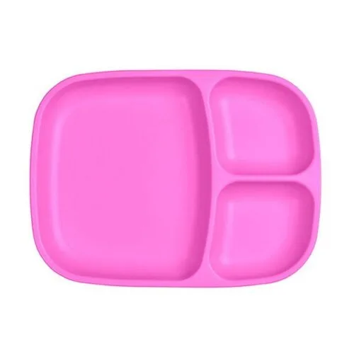 Plato grande de color fucsia