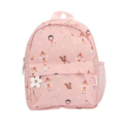 Mochila infantil color rosa de animales