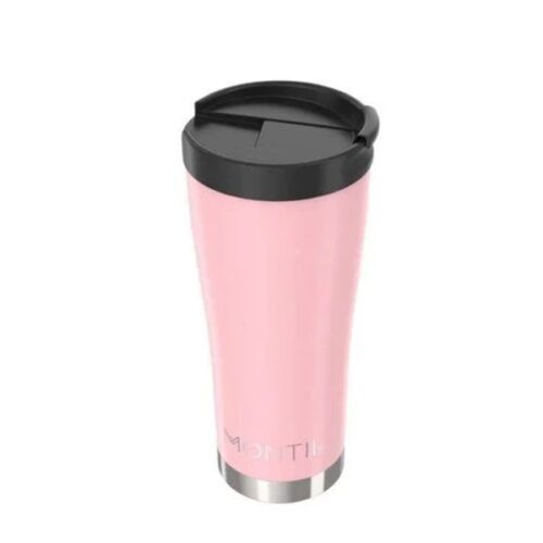 Taza térmica para café o te rosa