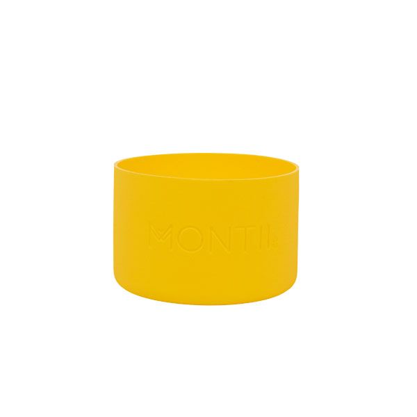 Base de silicona para botella Montii color amarillo