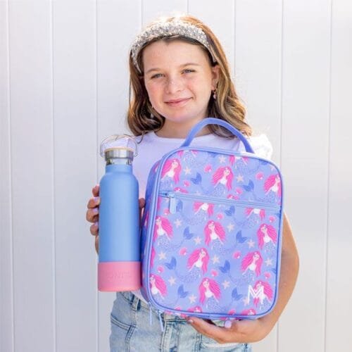 Preciosa bolsa térmica de sirenas para llevar las Yumbox