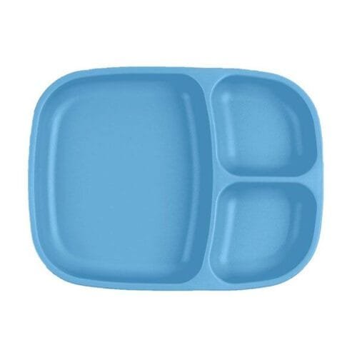 Plato reciclado marca replay color azul