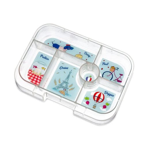 Bandeja interior para Yumbox Original de la temática de Paris