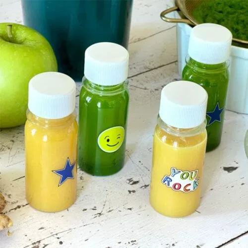 Mini botellas para guardar en la yumbox