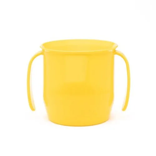 Taza amarilla de aprendizaje