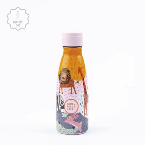Botella de acero de la marca Cool Bottles kids