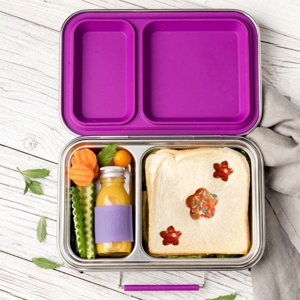 Fiambrera Metalica De Acero Inoxidable Con 2 Platos Ø 18 Cm. Lunch Box,  Fiambrera Metalica, Porta Alimentos Metalico, con Ofertas en Carrefour