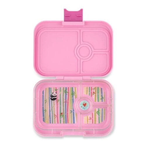 Comprar yumbox panino de color rosa con dibujo de panda