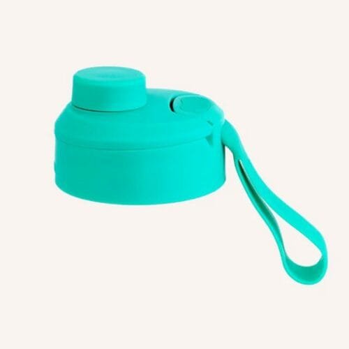 Tapón boca ancha verde botella térmica