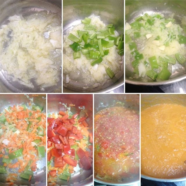 Salsa de verduras