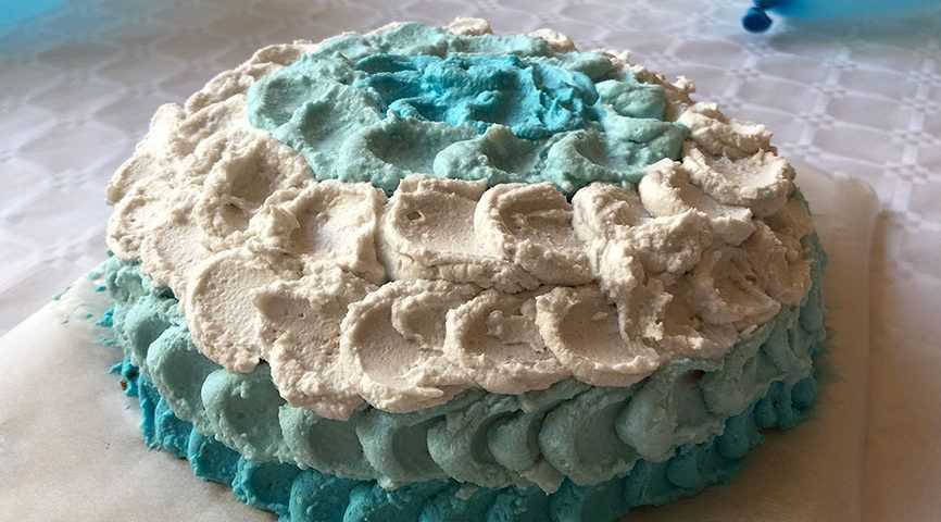Tarta SMASH CAKE sin azúcar - Practicando BLW