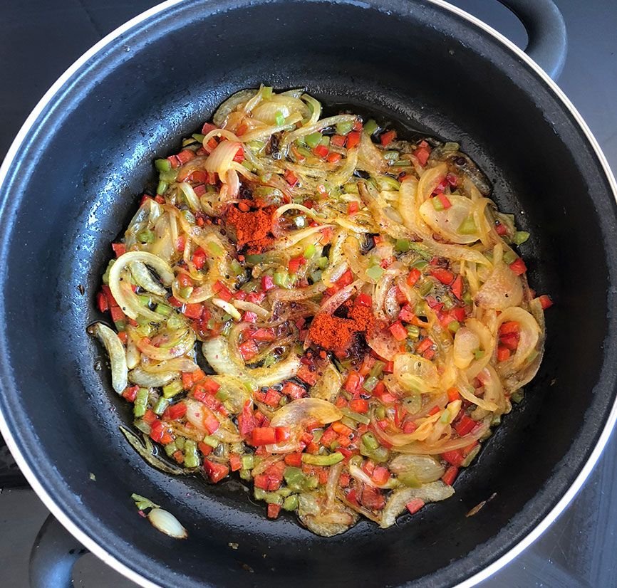 Bacalao con tomate blw