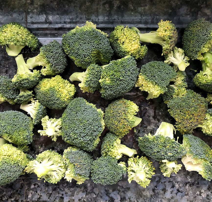 Brócoli al horno BLW
