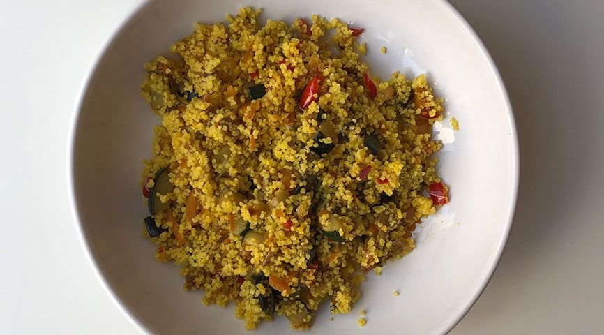 Cous cous con verduras