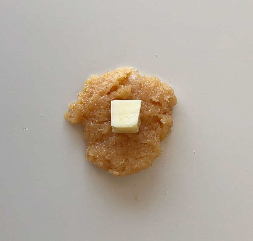 Nuggets de pollo con queso