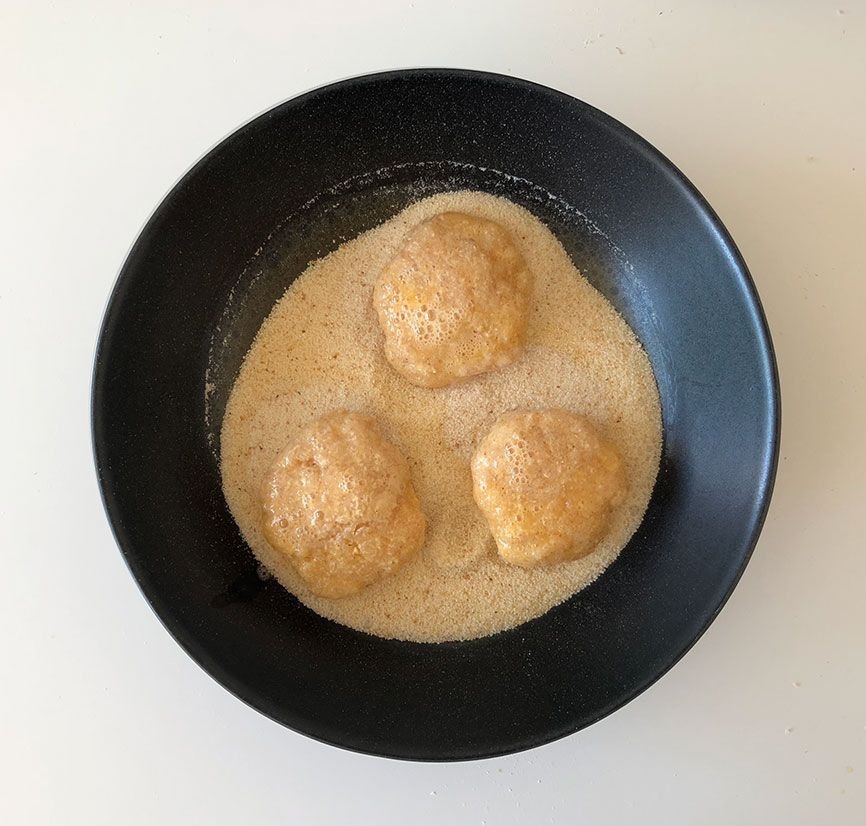 Nuggets de pollo con queso