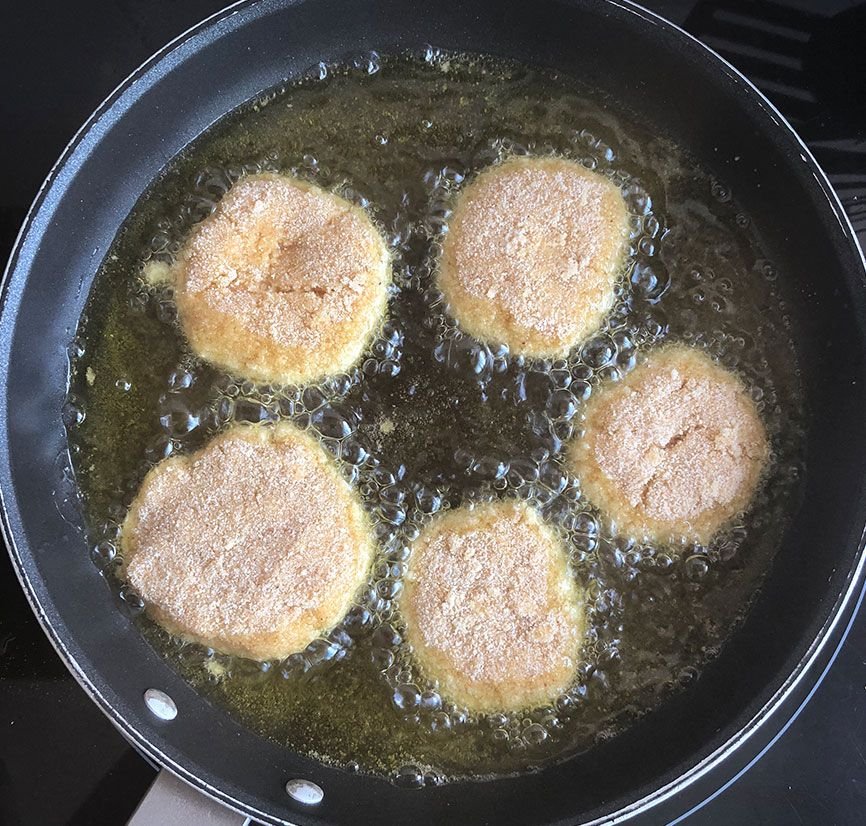 Nuggets de pollo con queso