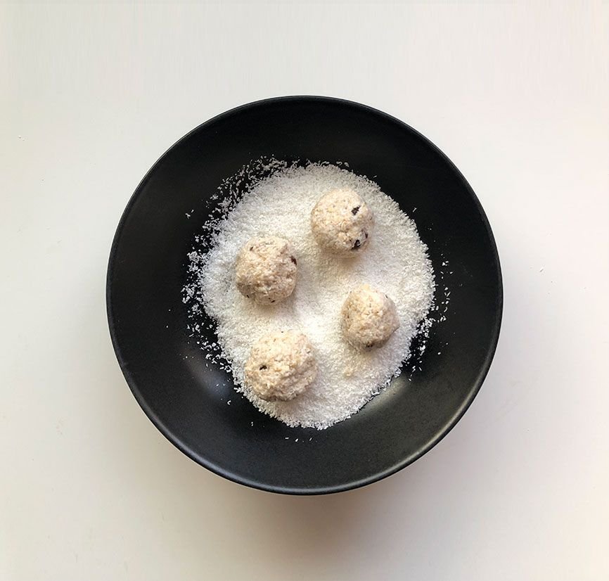 Galletas de coco y avena