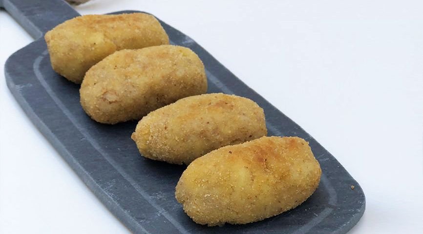 Croquetas integrales de merluza