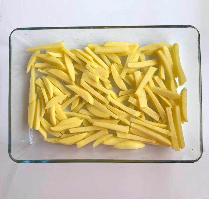 Patatas fritas al horno