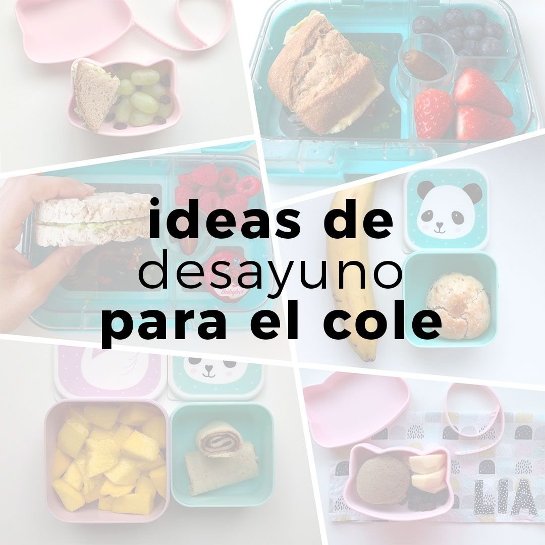 Algunas ideas de desayunos para llevar al colegio