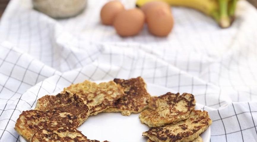 Las mejores tortas de avena y plátano