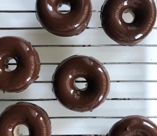 donut de chocolate sin azucar